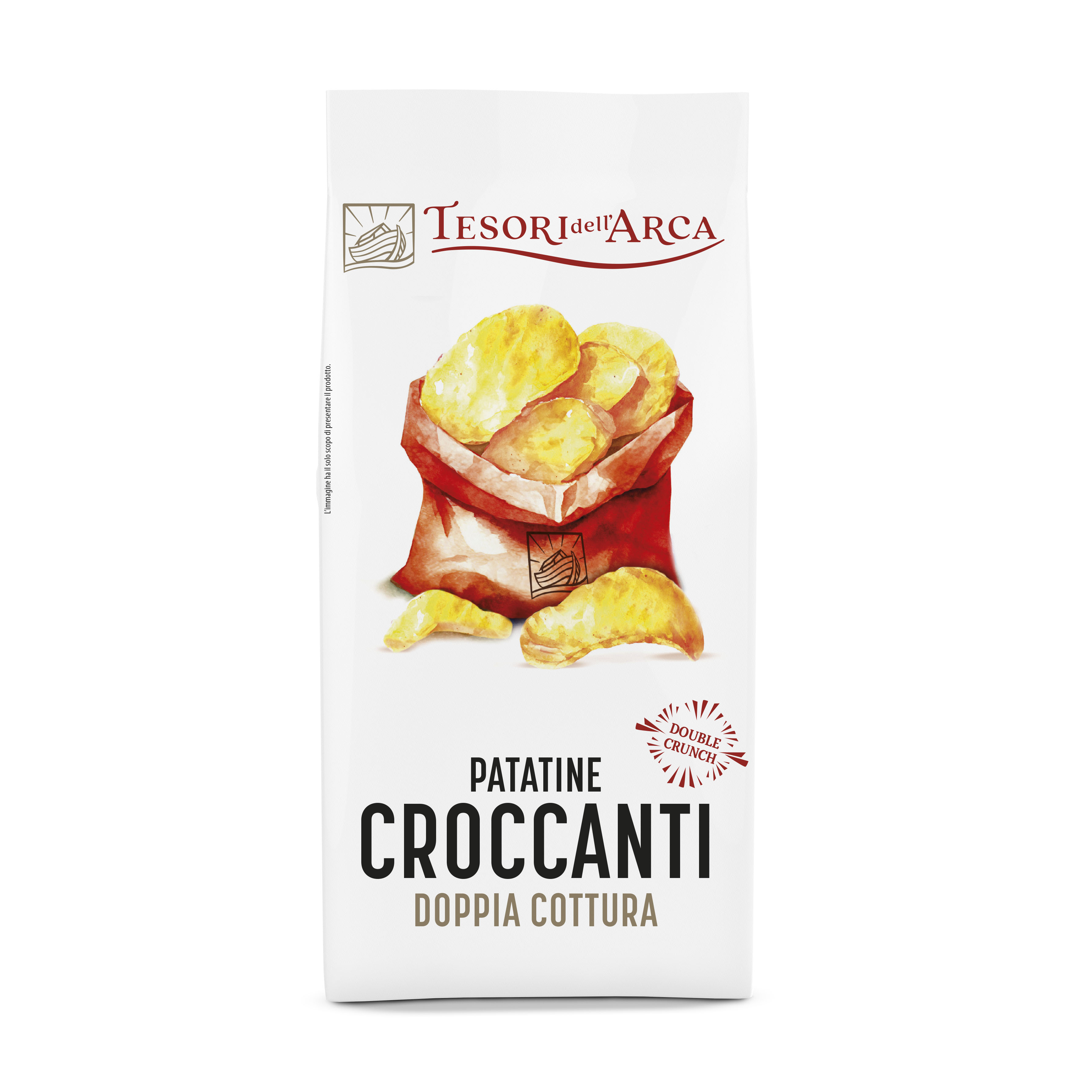 Tesori dell'Arca Patatine Croccanti Doppia Cottura