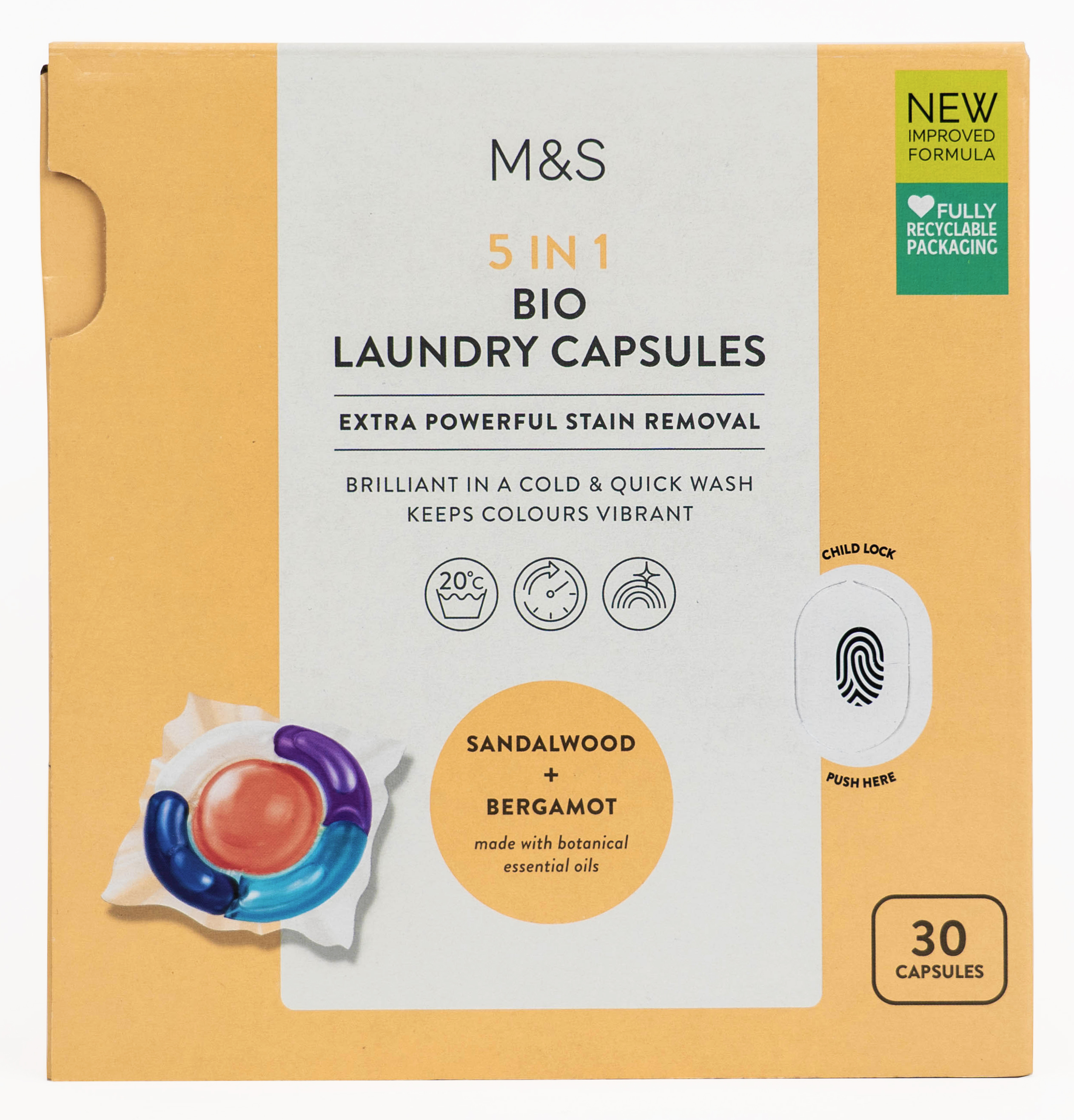 5 in 1 Bio Laundry Capsules